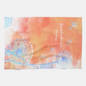 Leuchten bei Sonnenuntergang Geschirrtuch (Horizontal)