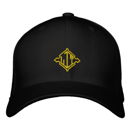 leuchten bestickte baseballkappe (Vorderseite)