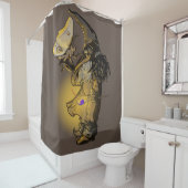 Leuchten Duschvorhang (Beispiel)