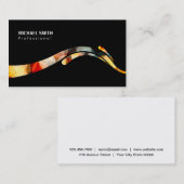 Leuchten | Elemente des Ablaufs Visitenkarte (Vorne/Hinten)