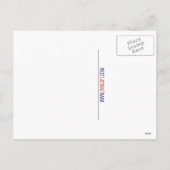 Leuchten Feiertagspostkarte (Rückseite)