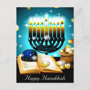 Leuchten Feiertagspostkarte