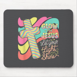 Leuchten für Jesus Christlicher Glaube Löwe Gott C Mousepad