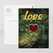Leuchten in der Liebe Postkarte (Vorne/Hinten)