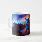 Leuchten in der Reed Flute Höhle, China Kaffeetasse (Vorderseite Links)