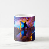 Leuchten in der Reed Flute Höhle, China Kaffeetasse (Mittel)