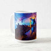 Leuchten in der Reed Flute Höhle, China Kaffeetasse (Vorderseite Links)