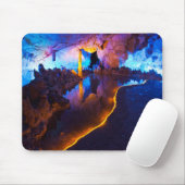 Leuchten in der Reed Flute Höhle, China Mousepad (Mit Mouse)
