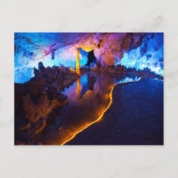 Leuchten in der Reed Flute Höhle, China