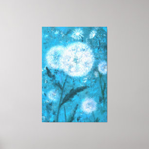 Leuchten in Moon Light Canvas Print - Malerei Leinwanddruck