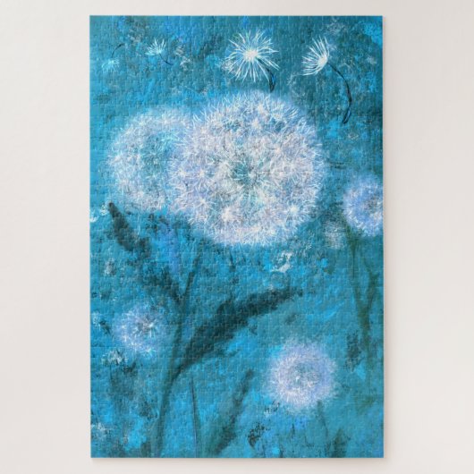 Leuchten in Moon Light - Original Art Malerei Puzzle (Vertikal)