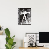 Leuchten, Kamera, Aktion 16x20 Poster (Heimbüro)