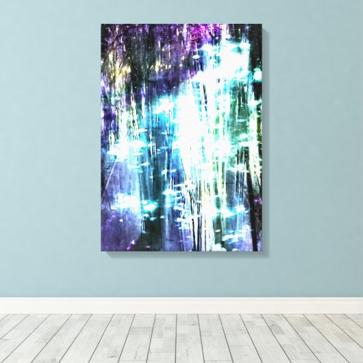 Leuchten Leinwanddruck (Insitu (Holzboden))