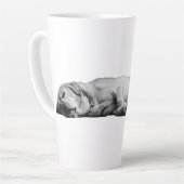 Leuchten nach unten, Haus Behalten Milchtasse (Linke Ecke)