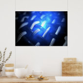 Leuchten Poster (Küche)