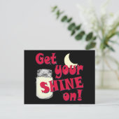 leuchten postkarte (Stehend Vorderseite)