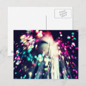 Leuchten Postkarte (Vorne/Hinten)