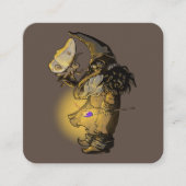 Leuchten Quadratische Visitenkarte (Vorderseite)