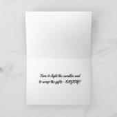 LEUCHTEN SIE DIE KANDER UND WRAPPEN SIE DIE GESCHE KARTE (Innenseite)