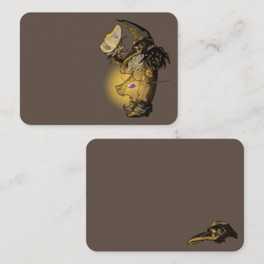 Leuchten Visitenkarte (Vorne/Hinten)