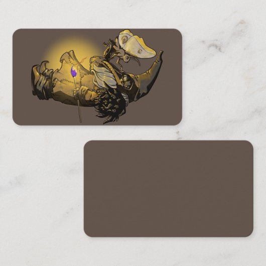 Leuchten Visitenkarte (Vorne/Hinten)