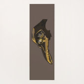 Leuchten Yogamatte (Rückseite)