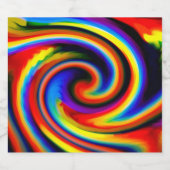 leuchtend bierflaschenetikett (Einzelnes Label)