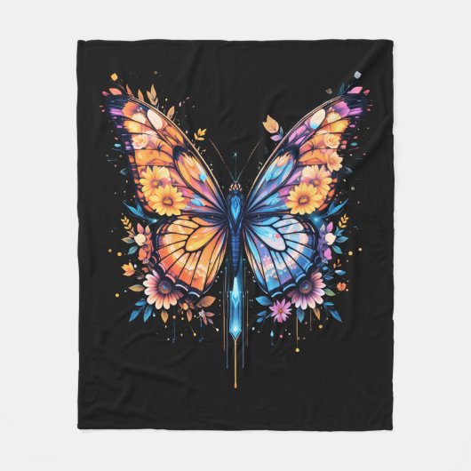 Leuchtend blühend fleecedecke (Vorderseite)