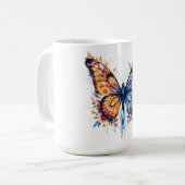 Leuchtend blühend kaffeetasse (Vorderseite Links)