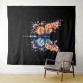 Leuchtend blühend wandteppich (Beispiel (Horizontal))