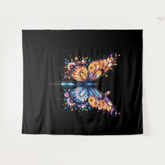 Leuchtend blühend wandteppich (Vorderseite (Horizontal))