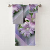 Leuchtend Lila Badhandtuch Set (Insitu)