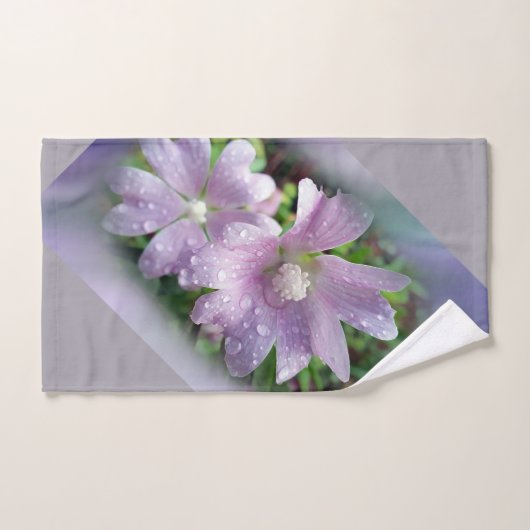 Leuchtend Lila Badhandtuch Set (Handtuch)