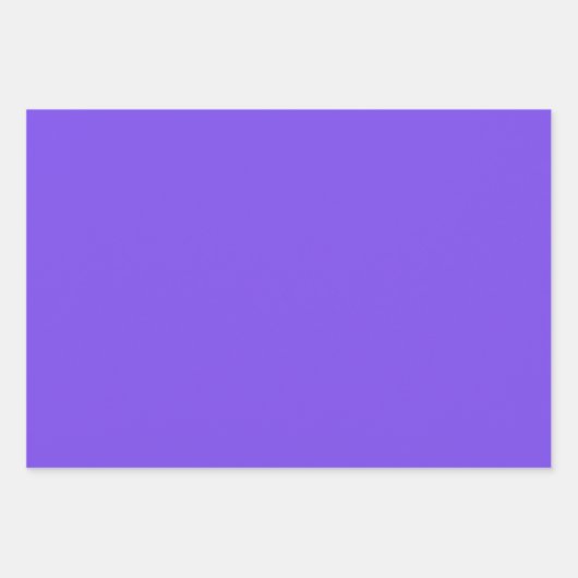 Leuchtend Lila Geschenkpapier Set (Vorderseite 3)