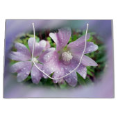 Leuchtend Lila Große Geschenktüte (Vorderseite)