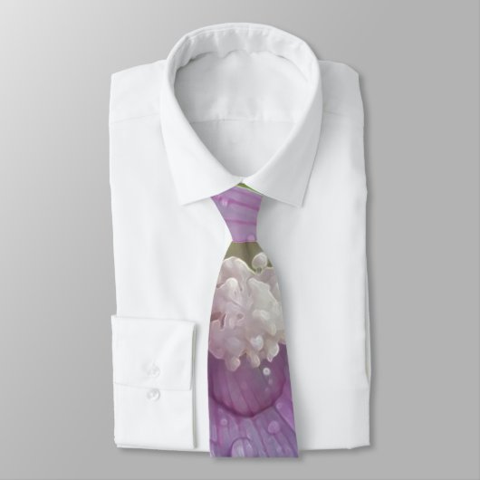 Leuchtend Lila Krawatte (Gebunden)