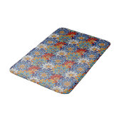 leuchtend Mandala Badematte (Schrägansicht)