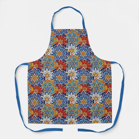 leuchtend Mandala Schürze (Vorderseite)