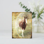 leuchtend postkarte (Stehend Vorderseite)