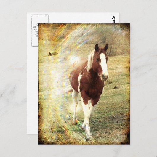 leuchtend postkarte (Vorne/Hinten)