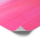 LEUCHTEND ROSA LILA ABSTRAKTE TEXTUR POSTER (Ecke)