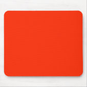 Leuchtend Rot Mousepad (Vorne)