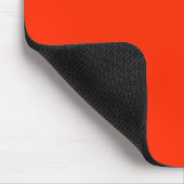 Leuchtend Rot Mousepad (Ecke)