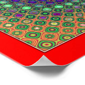 leuchtend rot poster (Ecke)