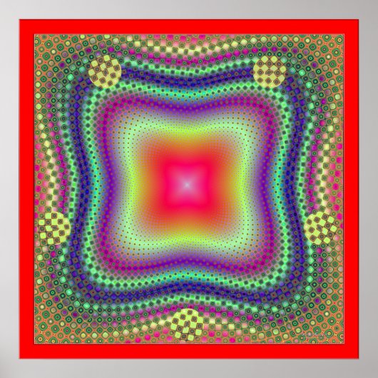 leuchtend rot poster (Vorne)