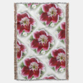 leuchtend rote Tulpe Decke (Vorderseite Vertikal)