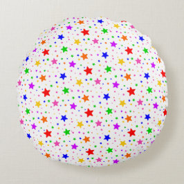 leuchtend rundes kissen