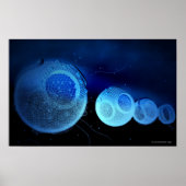 Leuchtende Abbildung von HDL Poster (Vorne)