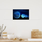 Leuchtende Abbildung von HDL Poster (Küche)