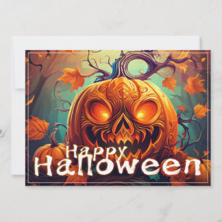 Leuchtende Augen Jack-o-Lantern Halloween-Kunst